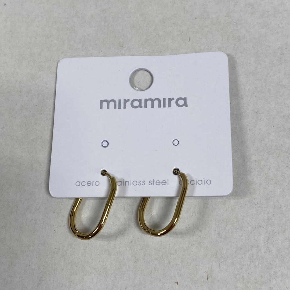 miramira‎ Lexington Mini Hoops - NEW